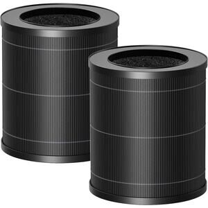 2 Pack MR2566 Replacement Filter for MORENTO MR2566 Air Purifier 3-in-1 H13
